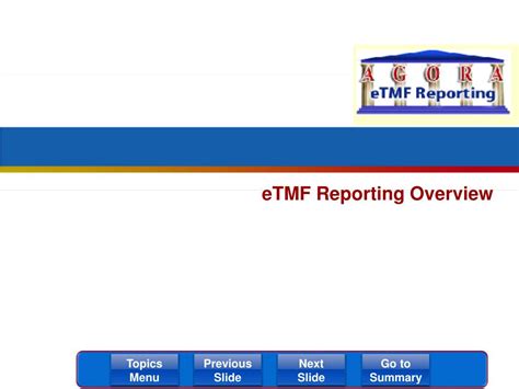 eTMF Overview .